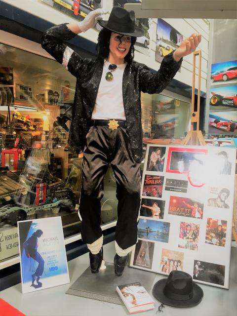 Michael Jackson lebensgroße Figur Einzelanfertigung