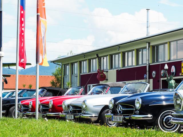 Interessensgemeinschaft Mercedes-Oldtimer Linz zu Besuch